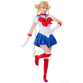 Sailor Moon Tsukino Usagi Uniform Cosplay Kostüm Halloween Karneval Kostüm